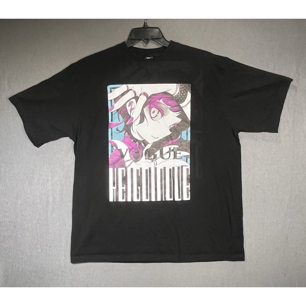 Keigo Inoue Offic.Shirt XXL Black Anime Cyberpunk Vogue Rare Japanese Streetwear